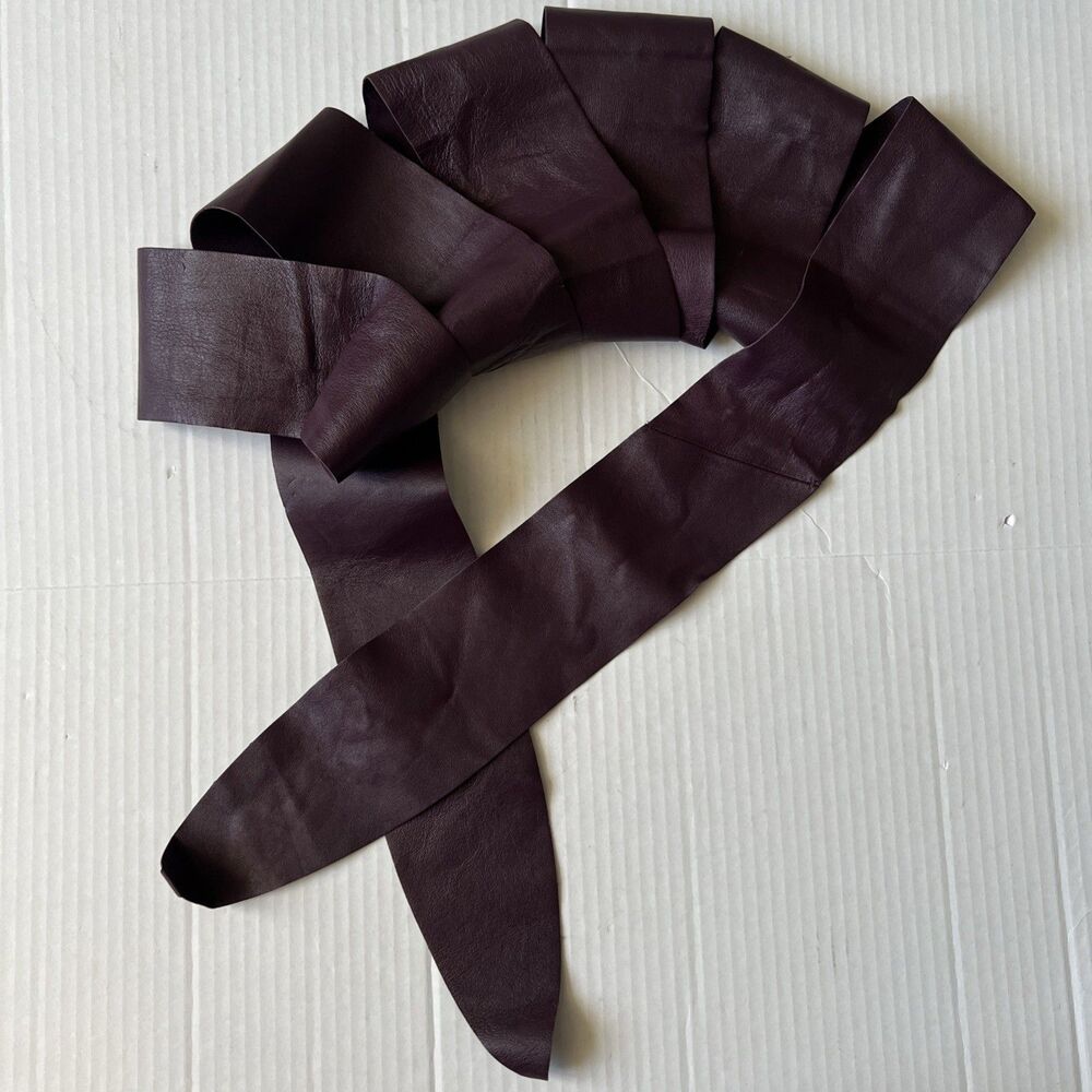 Collection by OSP Purple Wide 3" Tie Belt Long 102" O/S NWOT